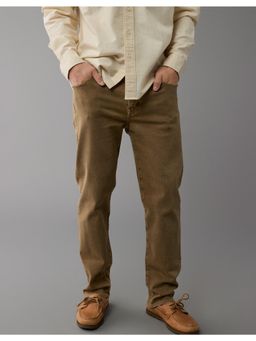 American Eagle - Men Brown Easyflex Original Straight Jeans