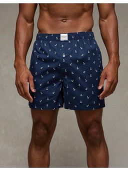 American Eagle - Men Blue Men Anchors Stretch Boxer Shorts