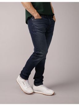 American Eagle - Men Navy Blue Airflex Slim Jeans