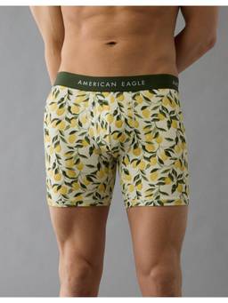 American Eagle - Mens Cream Lemon 6 Classic Boxer Brief