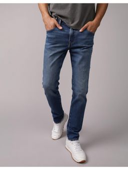 American Eagle - Men Blue Solid Slim Fit Casual Jeans
