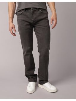 American Eagle - Men Brown Solid Regular Fit Casual Jeans