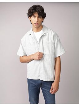 American Eagle - Men Grey Shirt