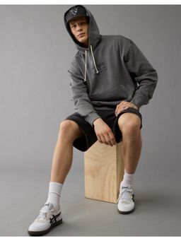 American Eagle - Grey Full Sleeves Hoodie