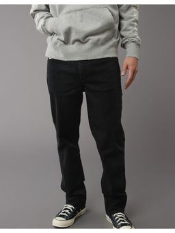 American Eagle - Men Always Black Air Flex Original Straight Jeans