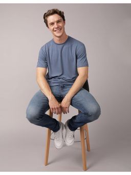 American Eagle - Men Navy Blue T-Shirts