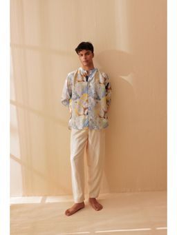 Pallavi Agarwal - Multi-Color Fay Shirt With Pants