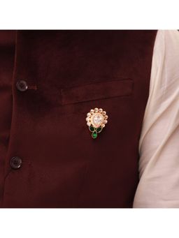Voylla - Kings Of Rajasthan Mewarya Multi-Color Brooch