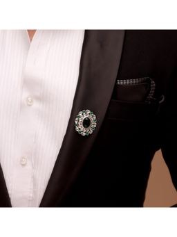 Voylla - Kings Of Rajasthan Manvar Multi-Color Brooch