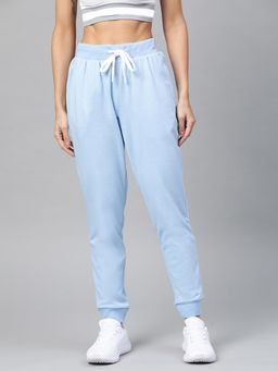 Alcis - Women Blue Slim Fit Solid Joggers