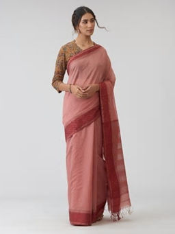 Fabindia - Cotton Silk Maheswhwari Woven Sari