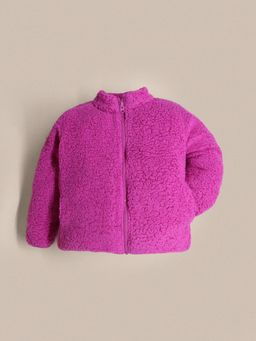 CHERRY CRUMBLE BY NITT HYMAN - Pink High Neck Jacket