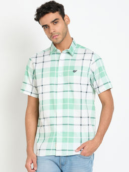 Club York - Green Checked Shirt