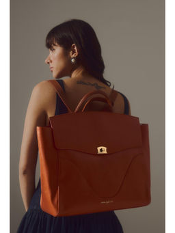 MINI WEST LONDON - Brown Alison Tote Bag