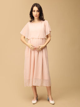 The Mom Store - Dusk Serenade Maternity and Nursing Dress