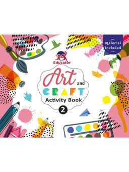 Pegasus - Art and Craft Activity Book 2 for 5-6 Year Old Kids with Free Craft Material