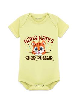 Arvesa - Nana Nani Sher Puttar Graphic Bodysuit