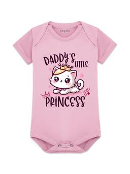 Arvesa - Daddy Little Princess Printed Bodysuit