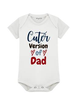Arvesa - Cuter Version Of Dad Typography Bodysuit