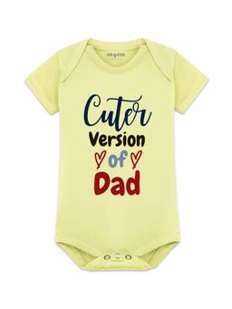 Arvesa - Cuter Version Of Dad Typography Bodysuit