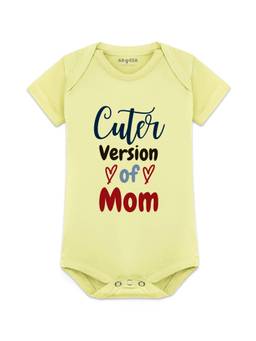 Arvesa - Cuter Version Of Mom Typography Bodysuit