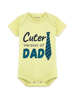 Arvesa - Cutest Version Of Dad Typography Bodysuit