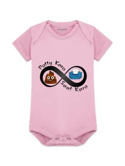 Arvesa - Potty Karo Saaf Karo Printed Bodysuit