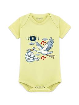 Arvesa - I Dada Dadi See You Soon Graphic Bodysuit (0-3 Months)