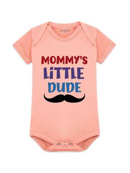 Arvesa - Mommy Little Dude Typography Bodysuit