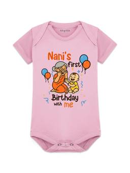 Arvesa - Nani's First Birthday With Me Graphic Bodysuit