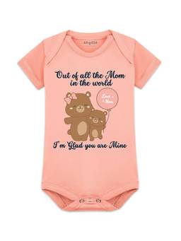 Arvesa - I Am Glad You Are Mine Mom Graphic Bodysuit