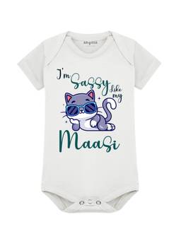 Arvesa - I Am Sassy Like My Massi Graphic Bodysuit