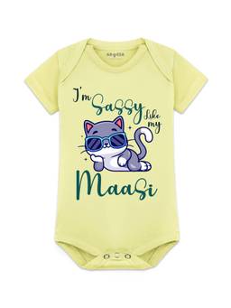 Arvesa - I Am Sassy Like My Massi Graphic Bodysuit