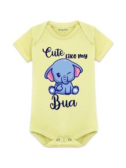 Arvesa - Cute Like My Bua Graphic Bodysuit