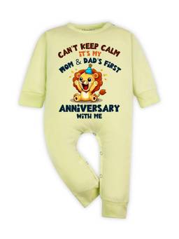 Arvesa - Mom and Dad First Anniversary With Me Graphic Romper