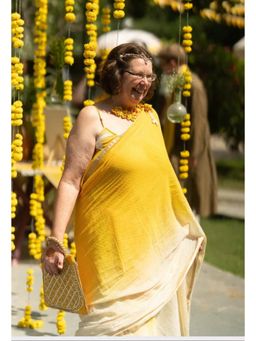 Banana Labs - Sunshine Ombre Yellow Saree
