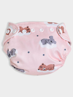 Mi Arcus - Reusable & Washable Cloth Diapers with 1 Liner Peach