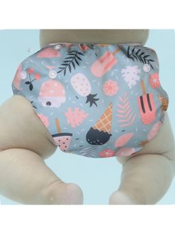 Polka Tots - Reusable & Washable Candy Print Swim Diaper