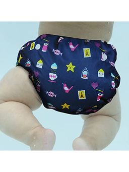Polka Tots - Reusable & Washable Mix Print Swim Diaper