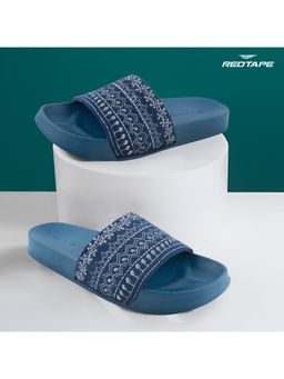 Red Tape - Blue Women Eva Comfort Sliders