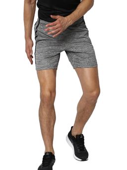Rock.it - Men Grey Slim Fit Shorts