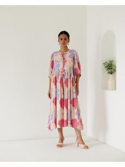 Sage Saga - Antalya Cream Midi Dress