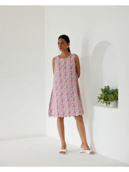 Sage Saga - Antalya Off White Shift Dress