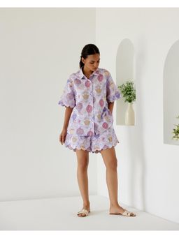 Sage Saga - Riviera Blue Co-Ord (Set of 2)