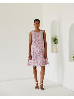 Sage Saga - Riviera Lavender Shift Dress