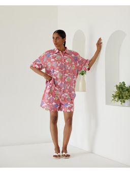 Sage Saga - Sophia Pink Co-Ord (Set of 2)