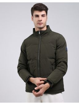 Monte Carlo - Men Polyester Blend High Neck Jacket