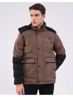 Monte Carlo - Men Polyester Blend Hooded Jacket