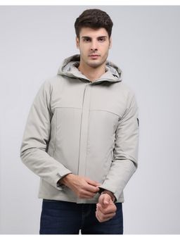 Monte Carlo - Men Polyester Blend Hooded Jacket