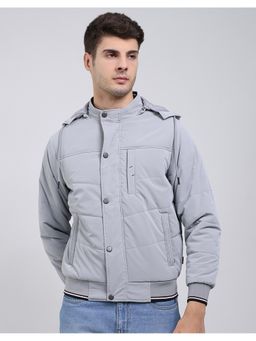 Monte Carlo - Men Polyester Blend Hooded Jacket